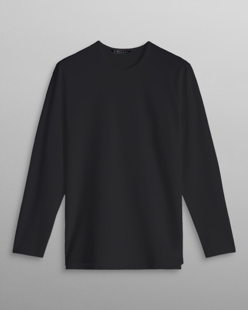 Everyday Long Sleeve Split-Hem