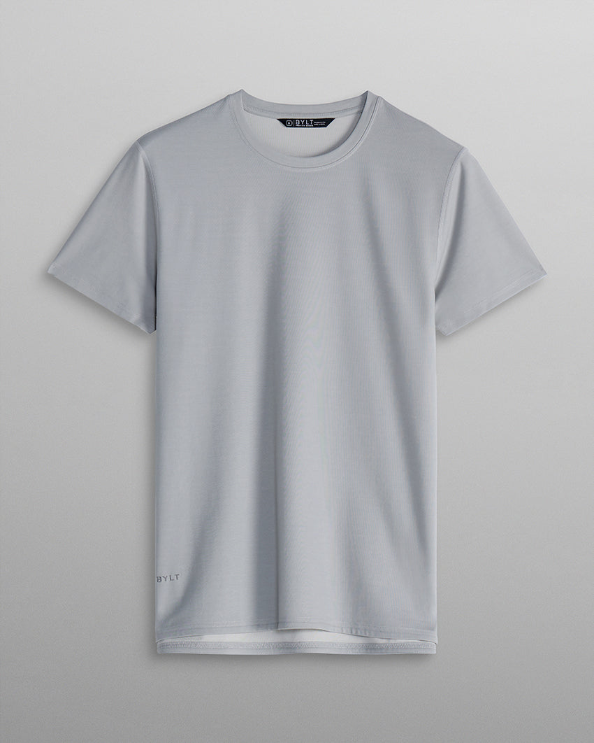Everyday Short Sleeve Split-Hem