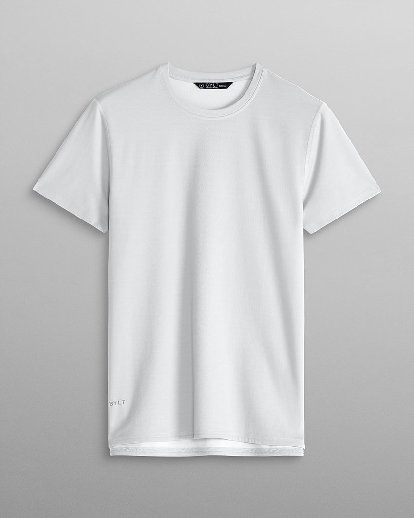 Everyday Short Sleeve Split-Hem