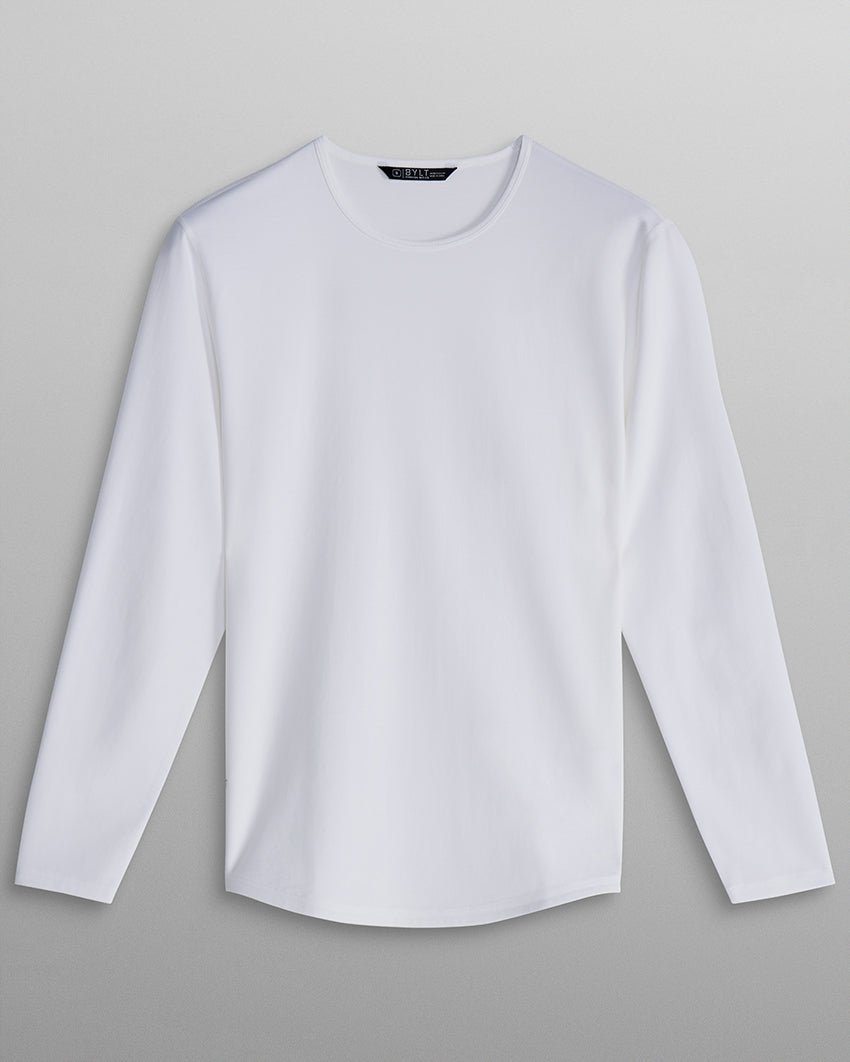 Everyday Long Sleeve Drop-Cut