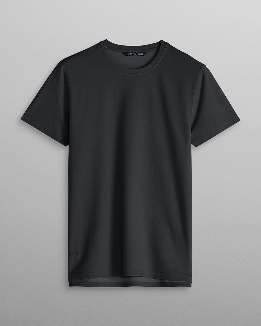 Everyday Short Sleeve Split-Hem