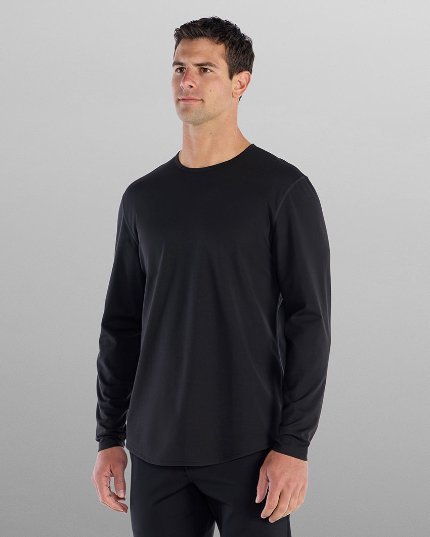Everyday Long Sleeve Drop-Cut