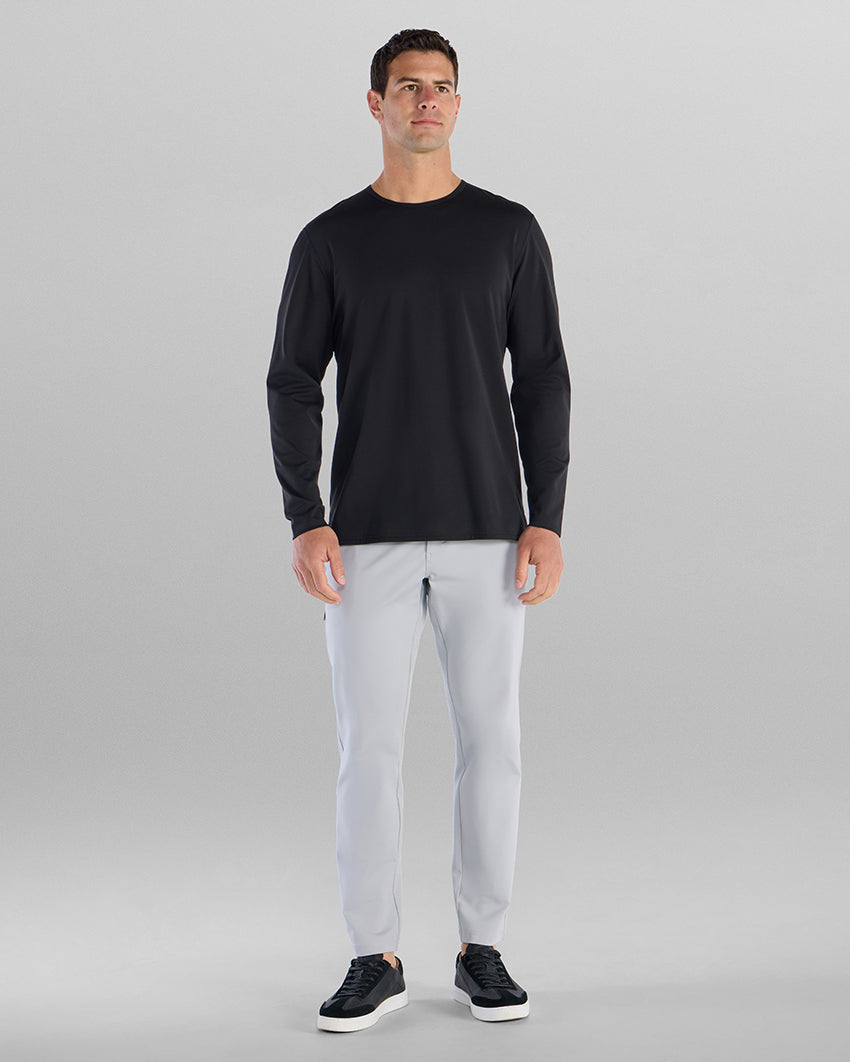 Everyday Long Sleeve Split-Hem