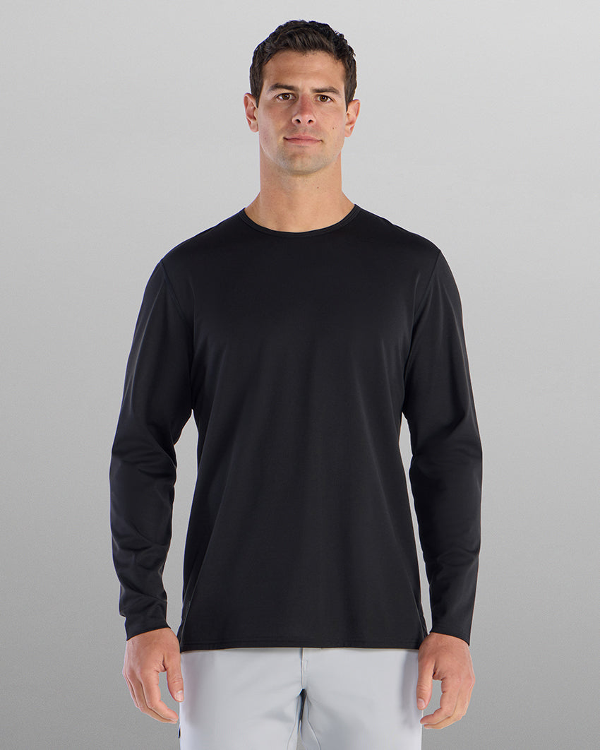 Everyday Long Sleeve Split-Hem