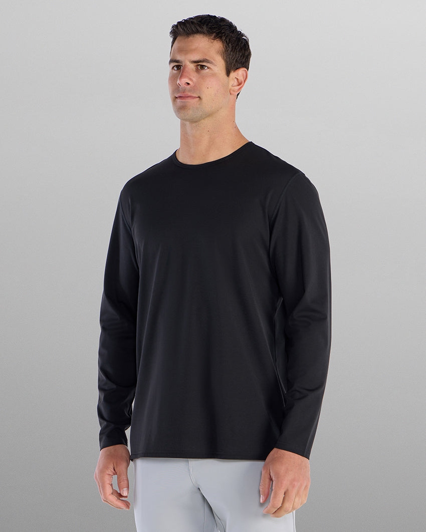 Everyday Long Sleeve Split-Hem