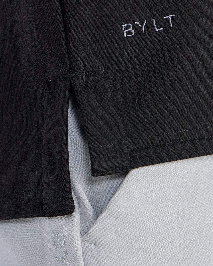 Everyday Long Sleeve Split-Hem