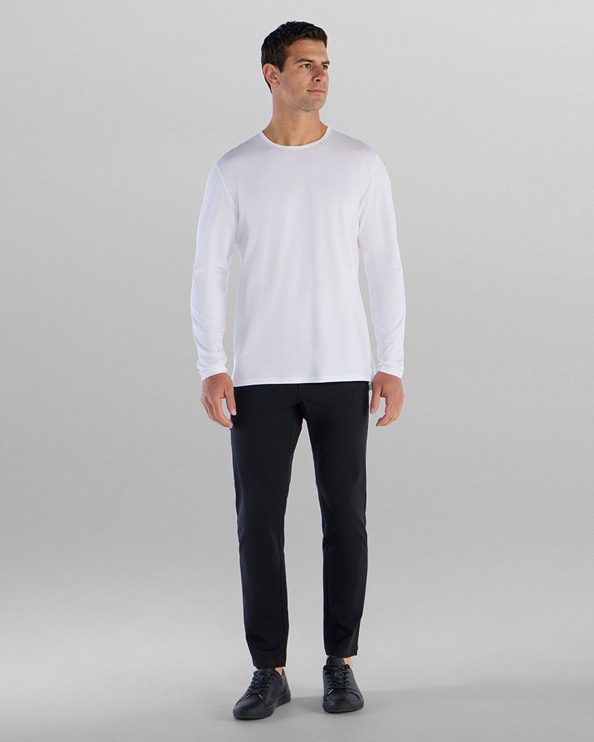 Everyday Long Sleeve Split-Hem