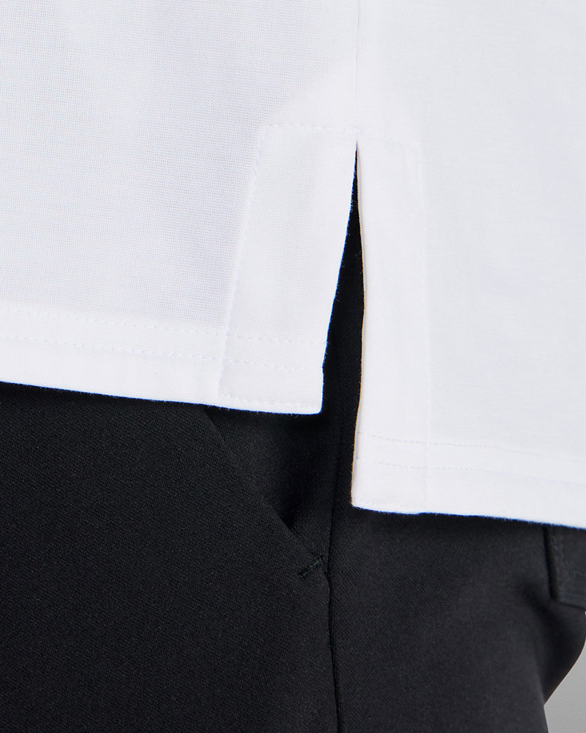 Everyday Long Sleeve Split-Hem