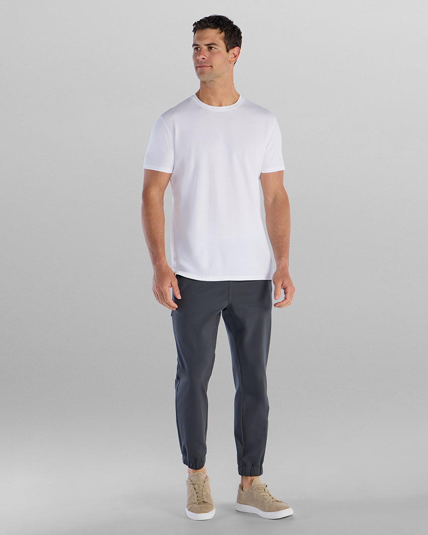 Everyday Short Sleeve Split-Hem