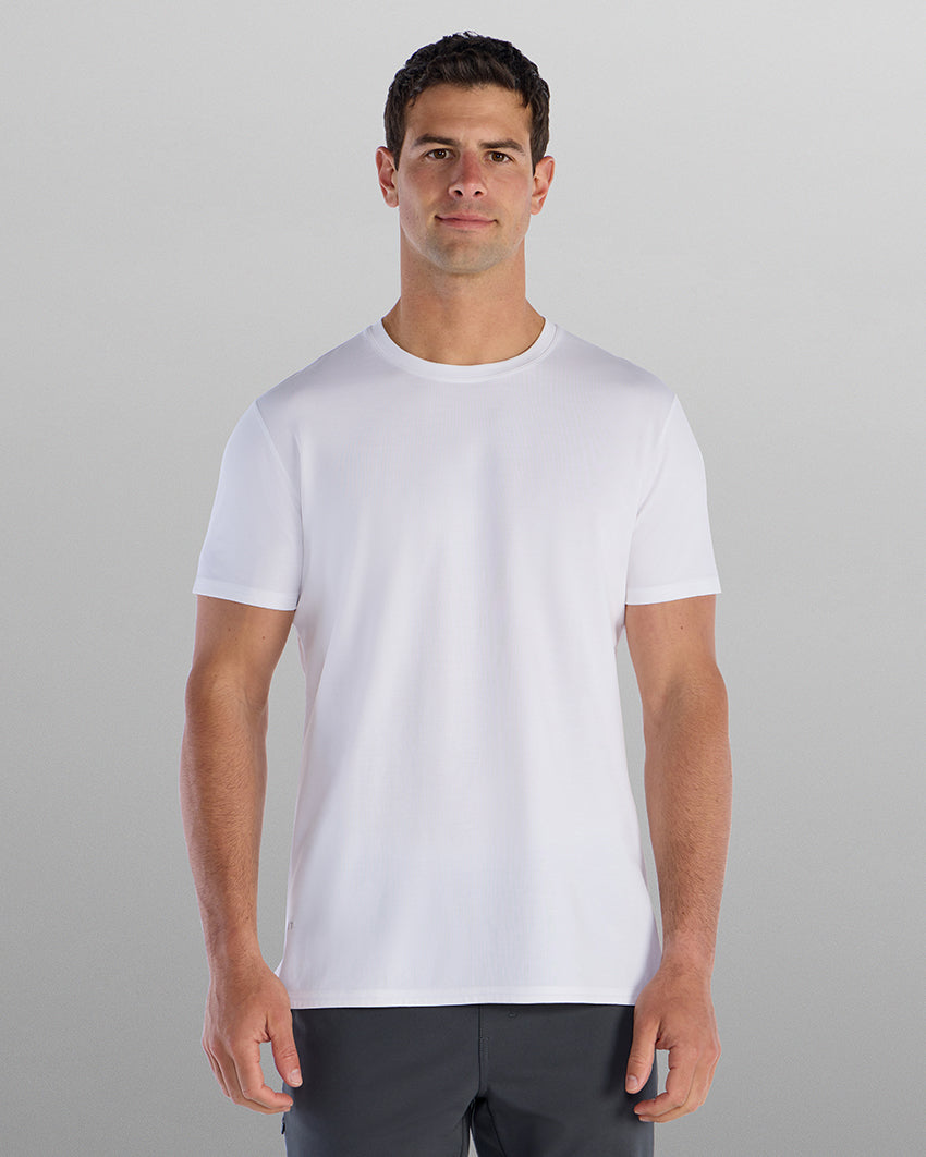 Everyday Short Sleeve Split-Hem