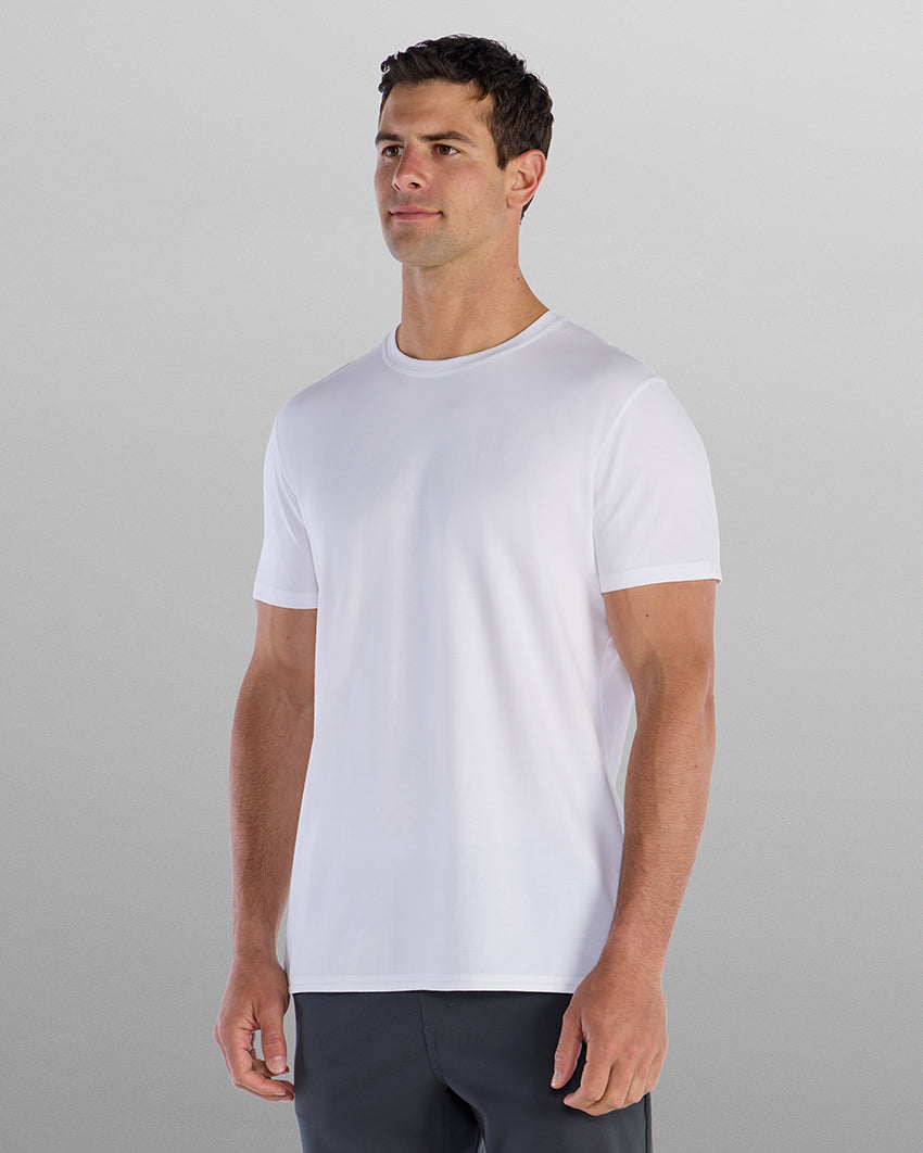 Everyday Short Sleeve Split-Hem