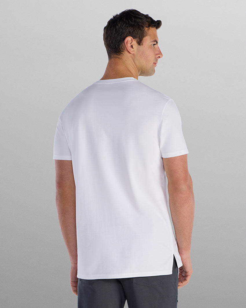 Everyday Short Sleeve Split-Hem