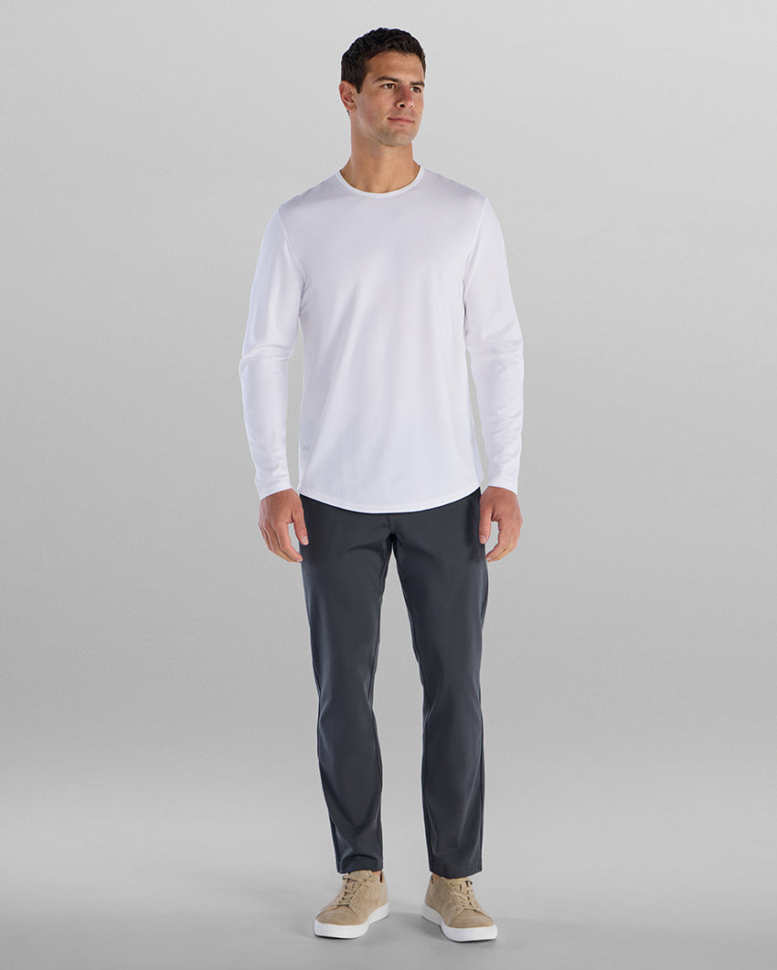 Everyday Long Sleeve Drop-Cut