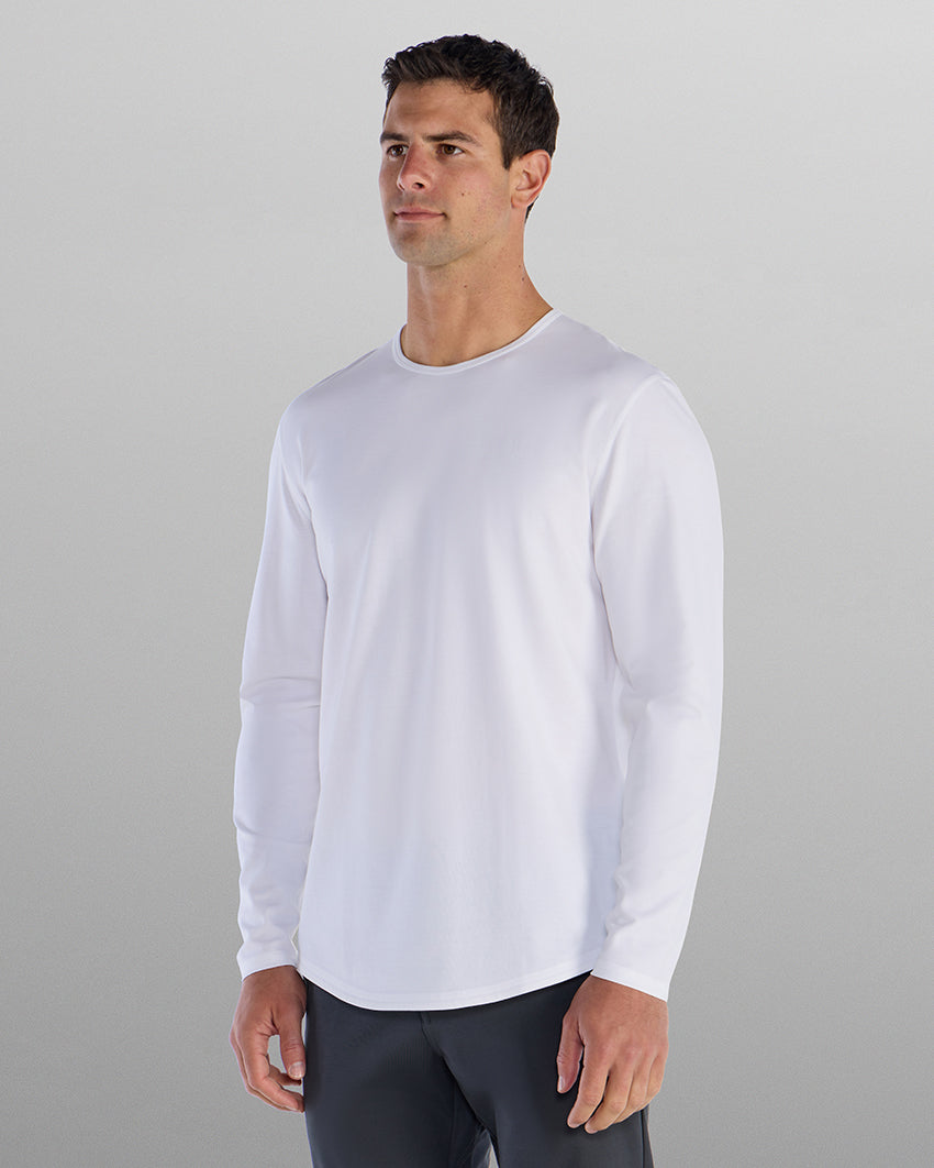 Everyday Long Sleeve Drop-Cut