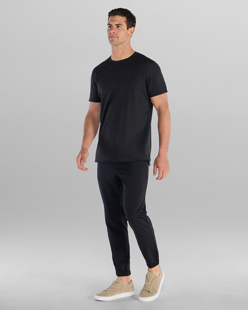 Everyday Short Sleeve Split-Hem