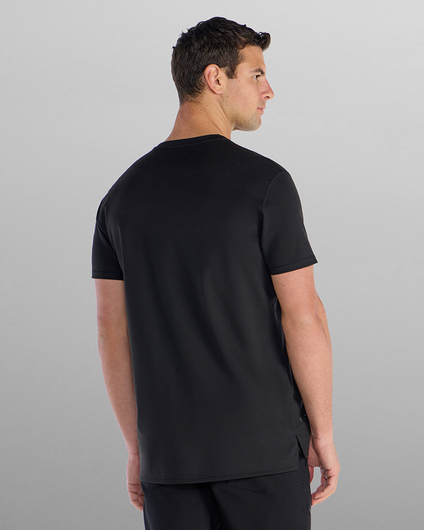 Everyday Short Sleeve Split-Hem