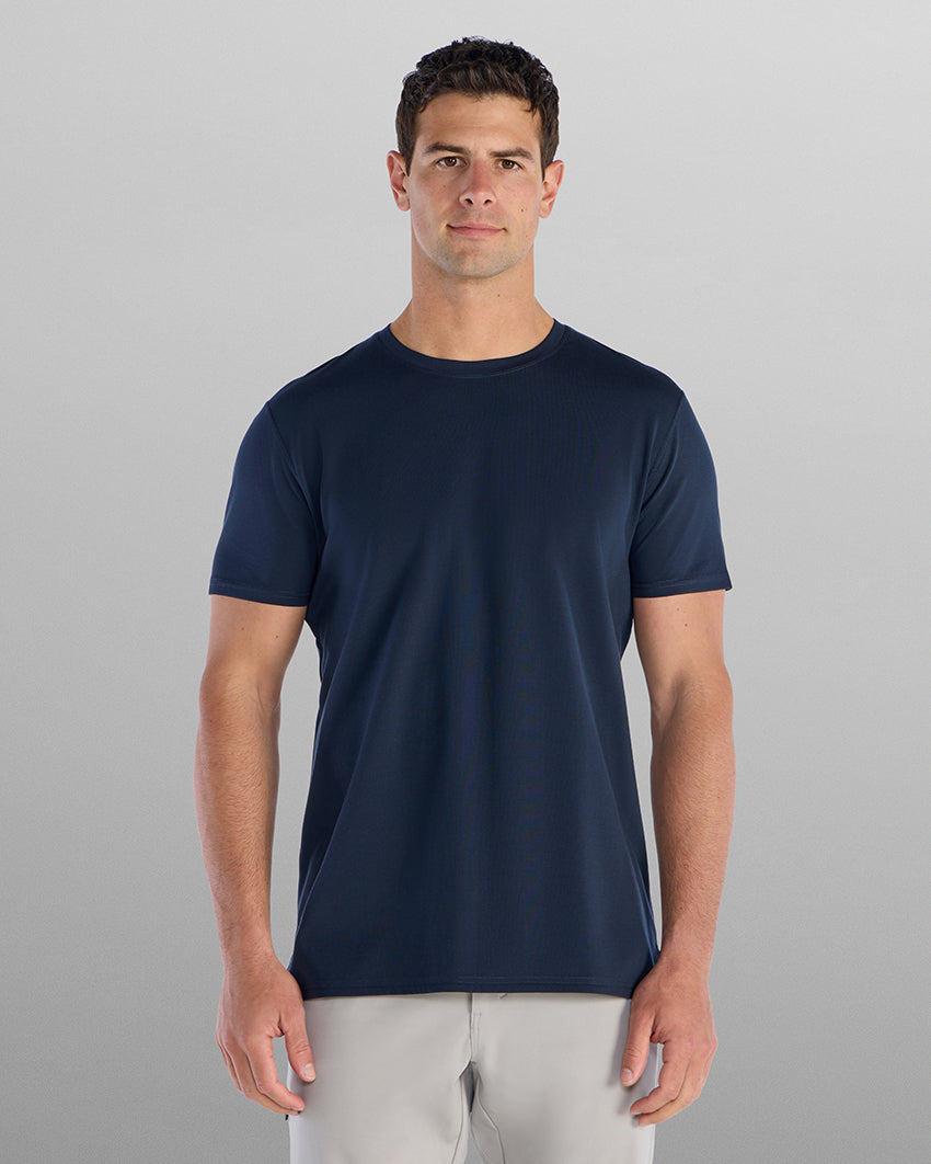 Everyday Short Sleeve Split-Hem