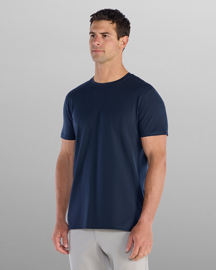 Everyday Short Sleeve Split-Hem