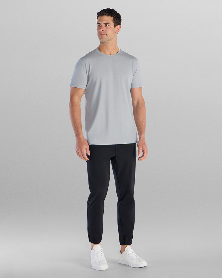 Everyday Short Sleeve Split-Hem