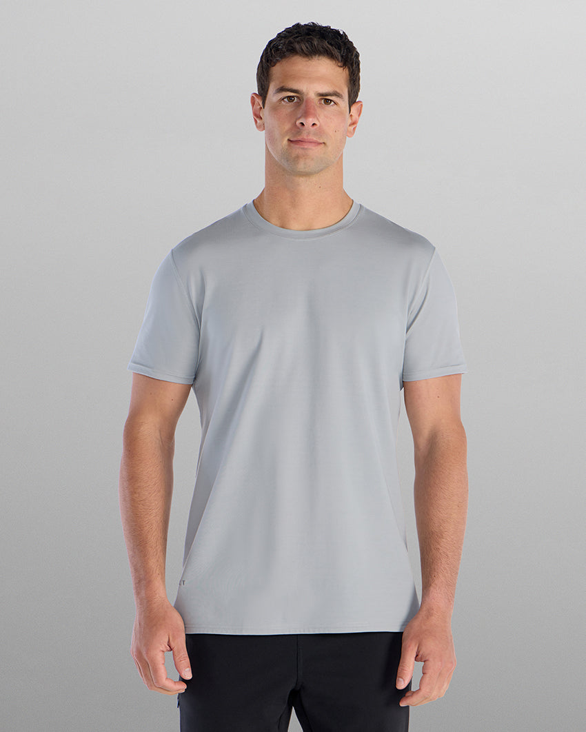 Everyday Short Sleeve Split-Hem