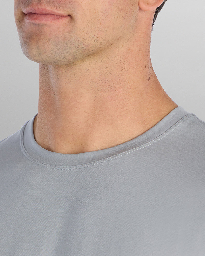 Everyday Short Sleeve Split-Hem