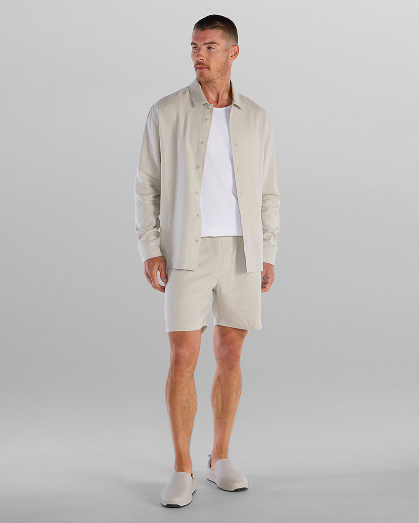 Back To Basics Linen Short