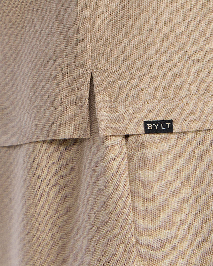 Back to Basics Linen Long Sleeve Button Down