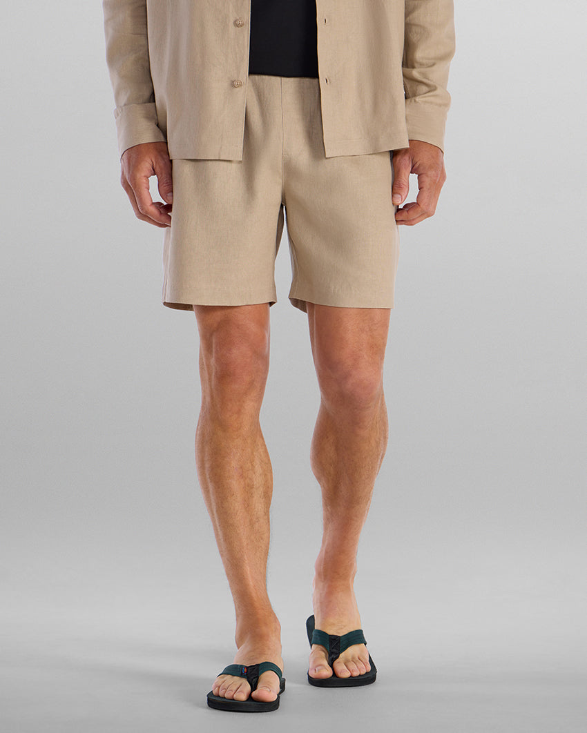 Back To Basics Linen Short