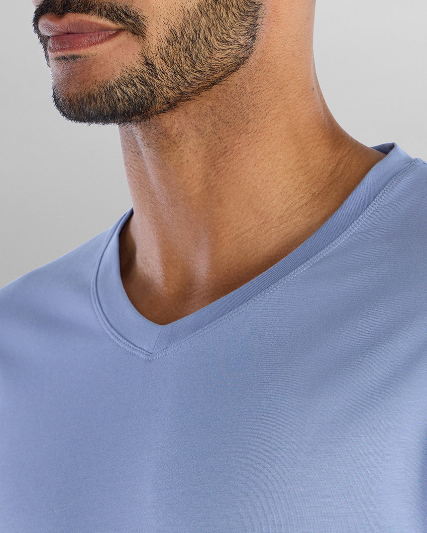 Drop-Cut V-Neck: LUX