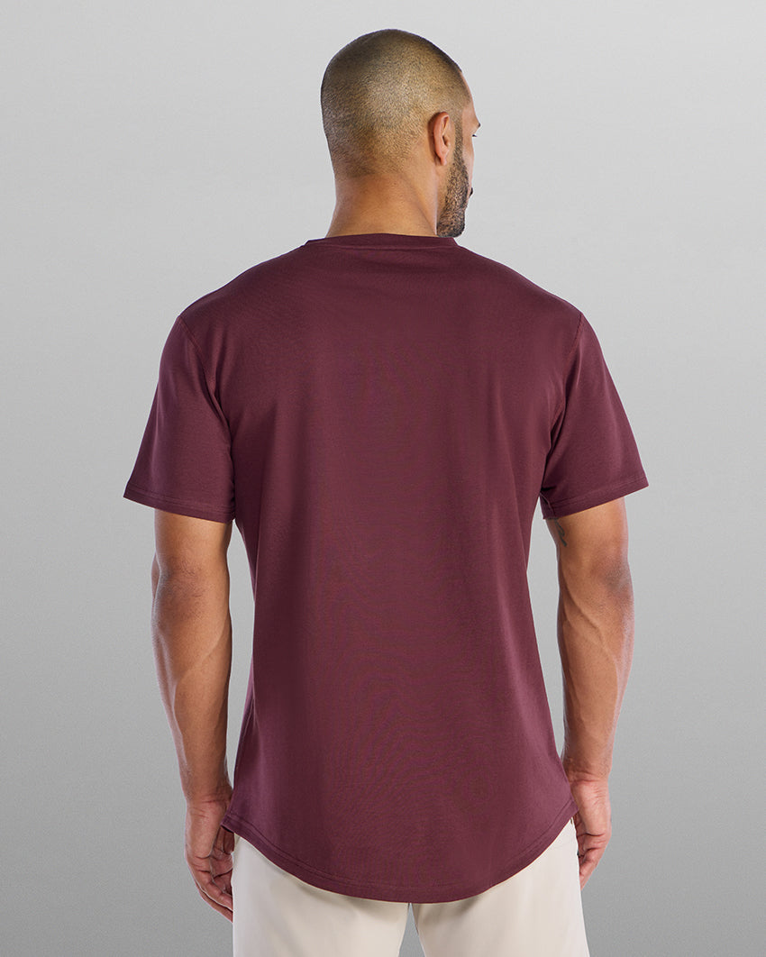 Drop-Cut V-Neck: LUX