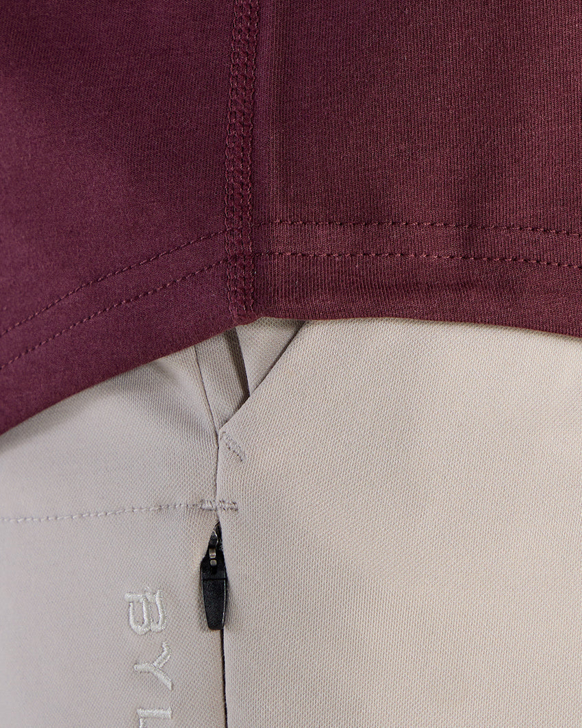 Drop-Cut V-Neck: LUX