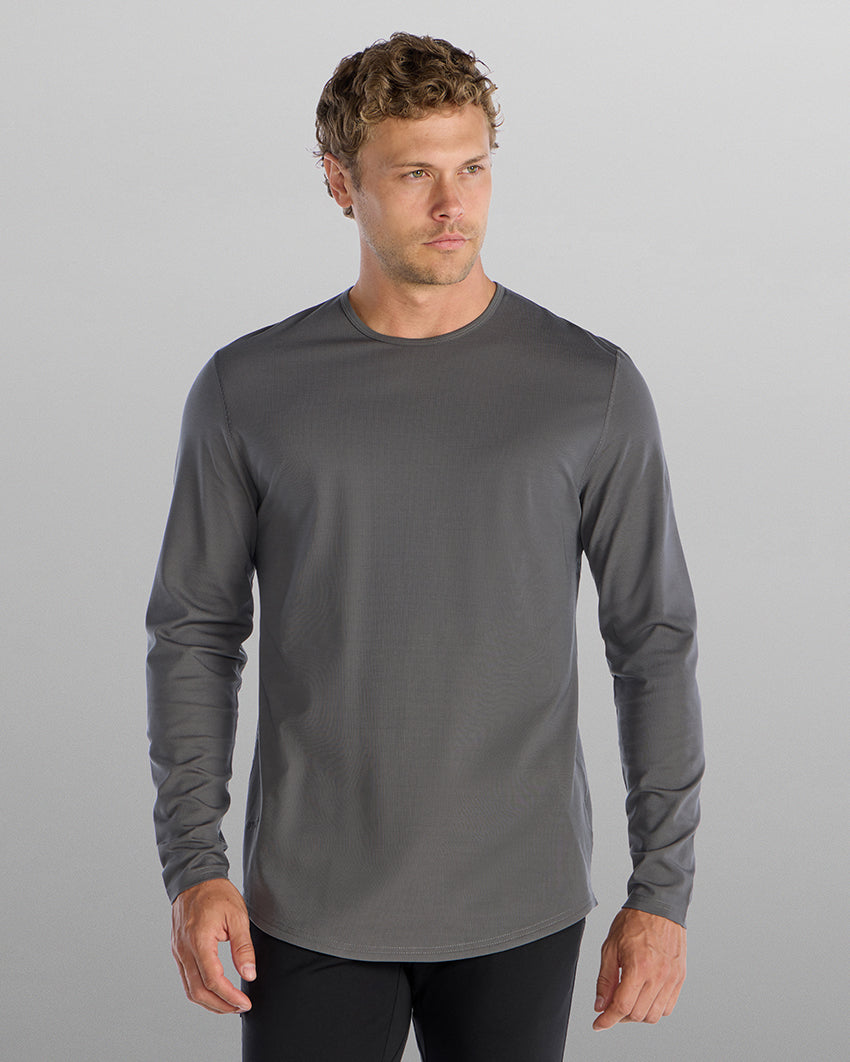 Everyday Long Sleeve Drop-Cut