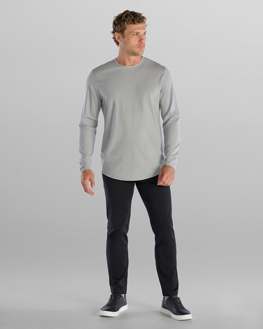 Everyday Long Sleeve Drop-Cut