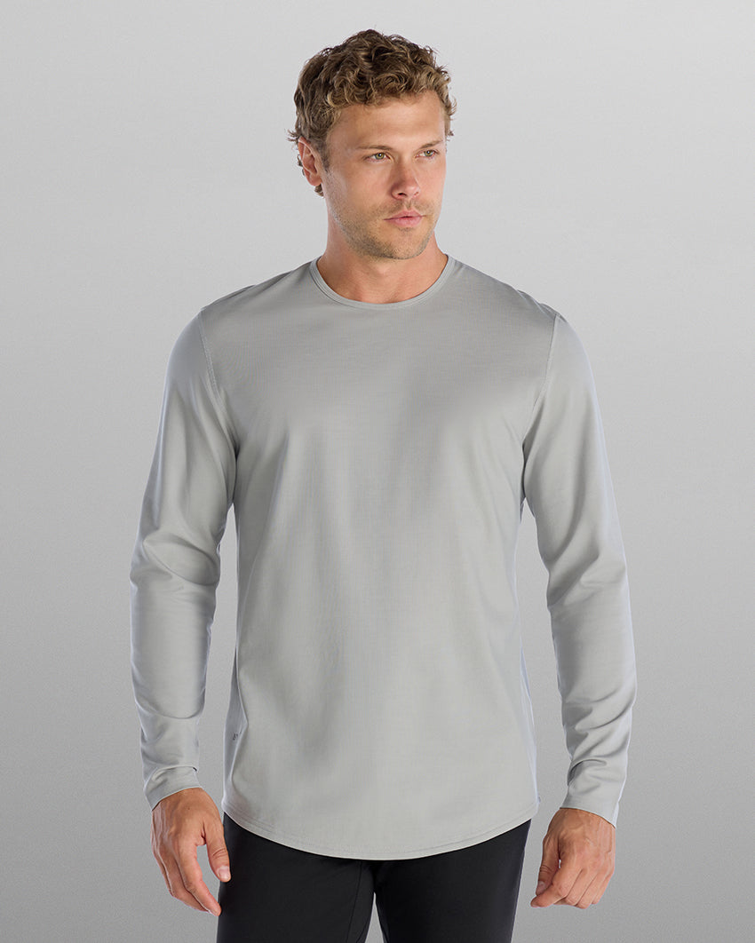 Everyday Long Sleeve Drop-Cut