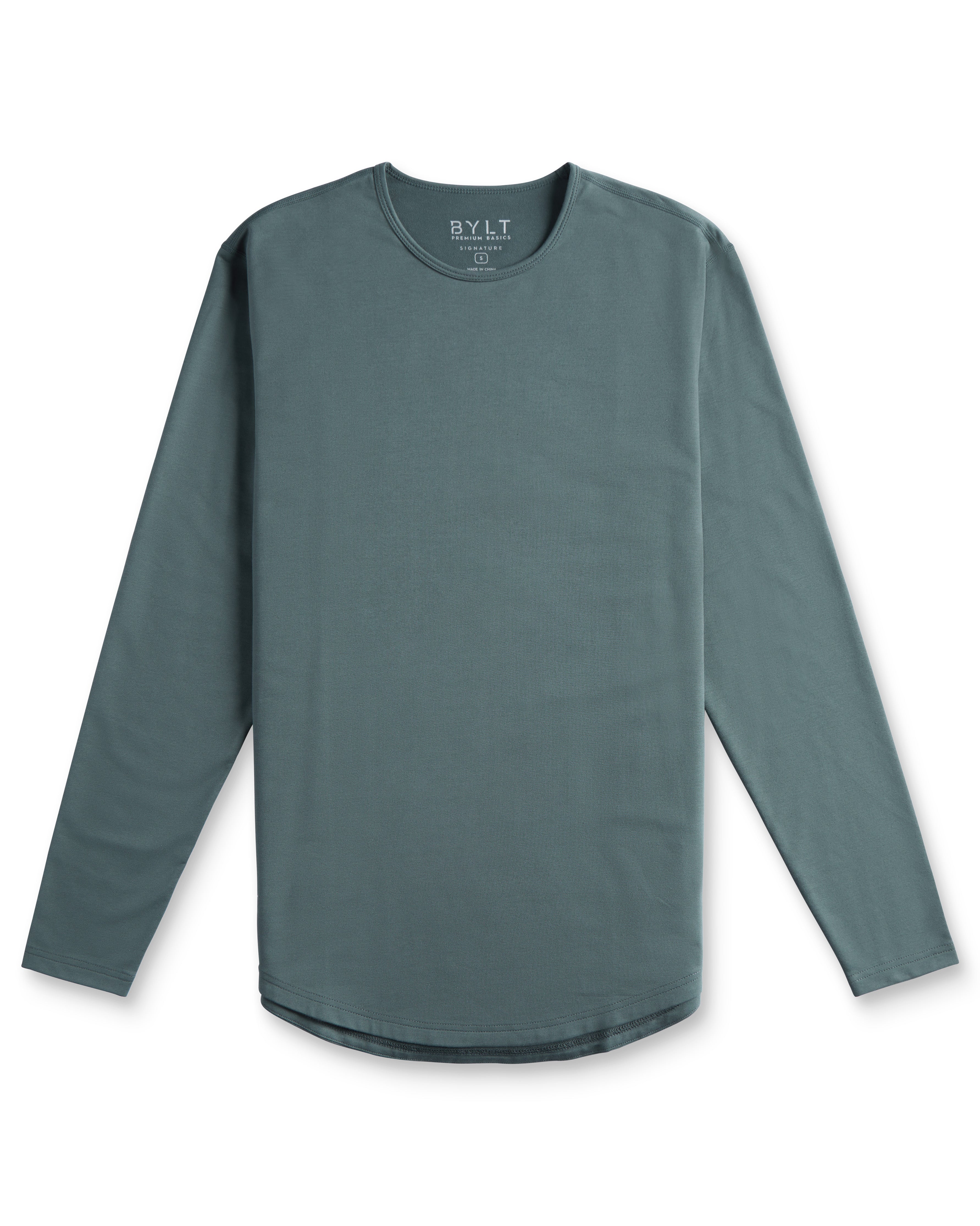 Drop-Cut Long Sleeve: BYLT Signature