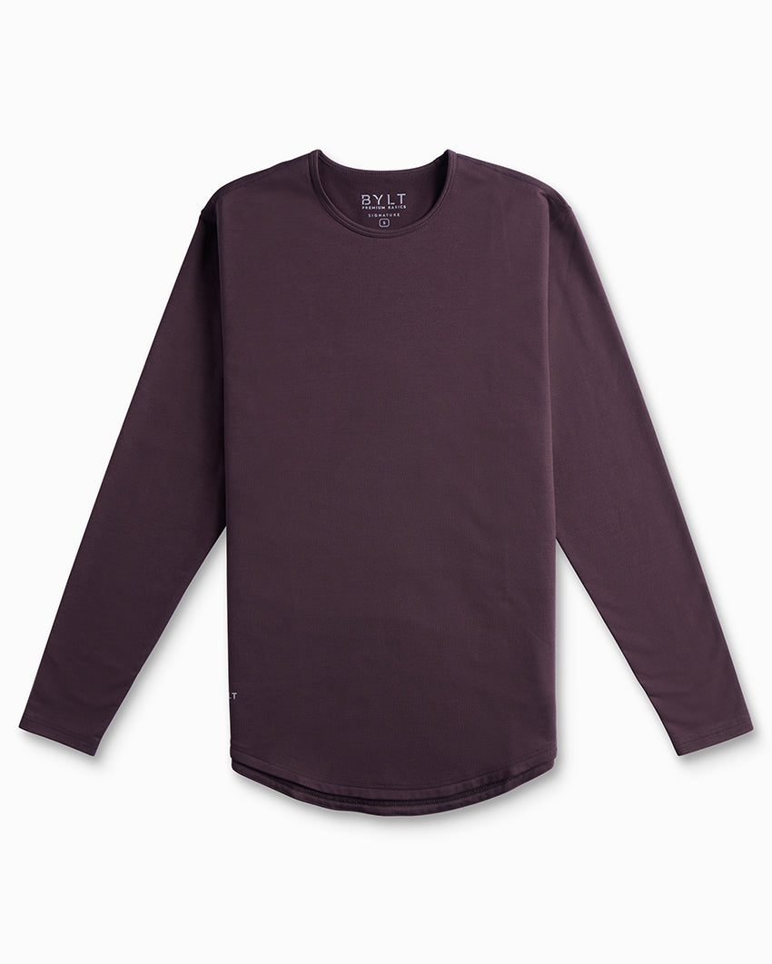 Drop-Cut Long Sleeve: BYLT Signature
