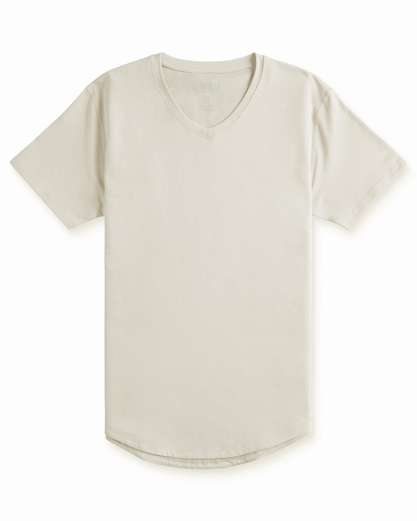 Drop-Cut V-Neck: LUX