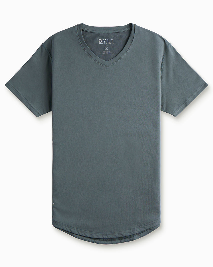 Drop-Cut V-Neck: LUX