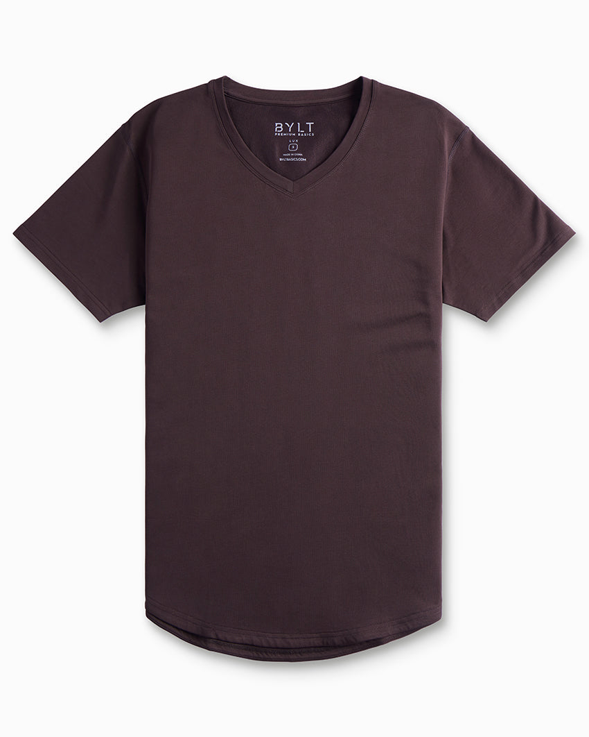 Drop-Cut V-Neck: LUX