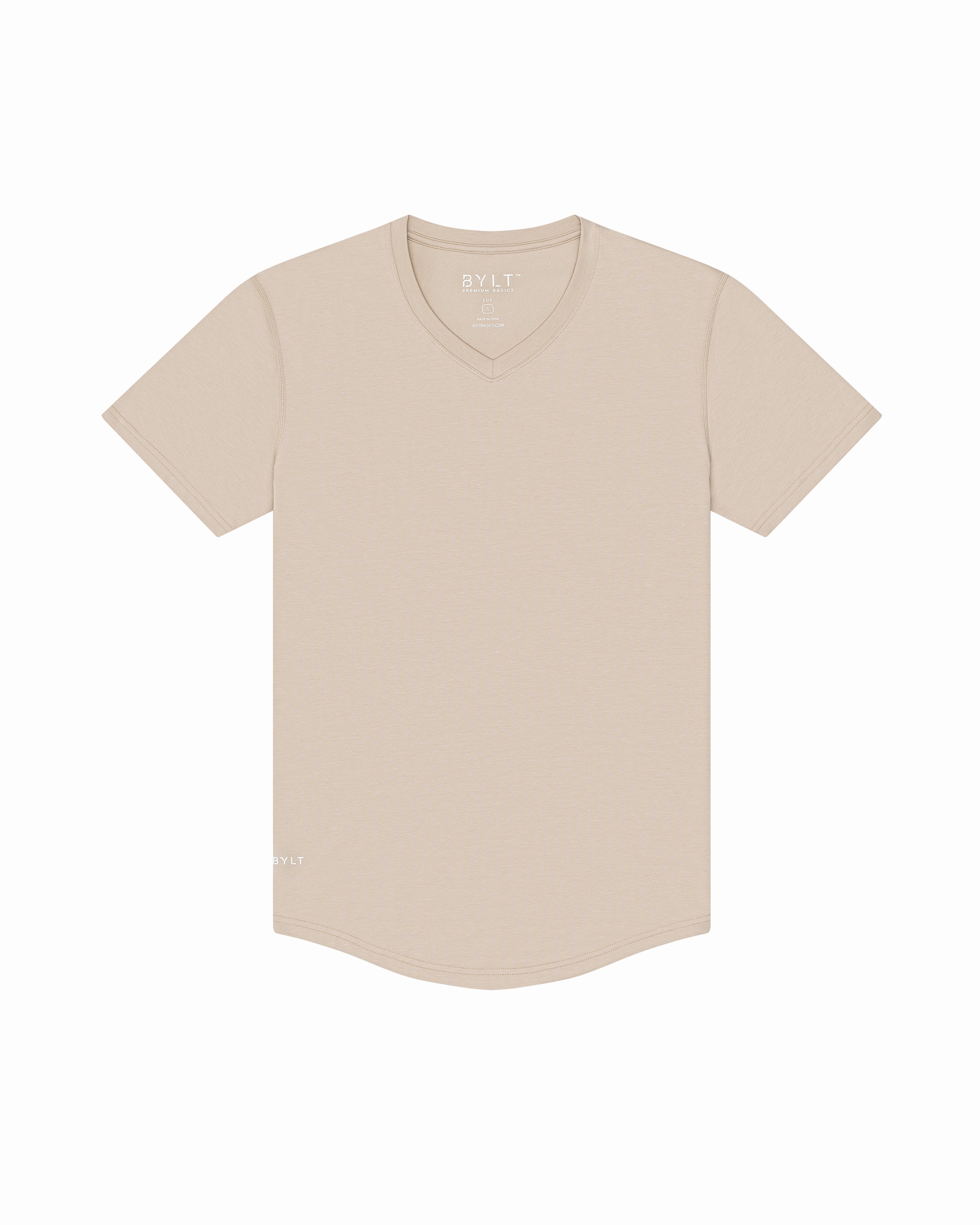 Drop-Cut V-Neck: LUX