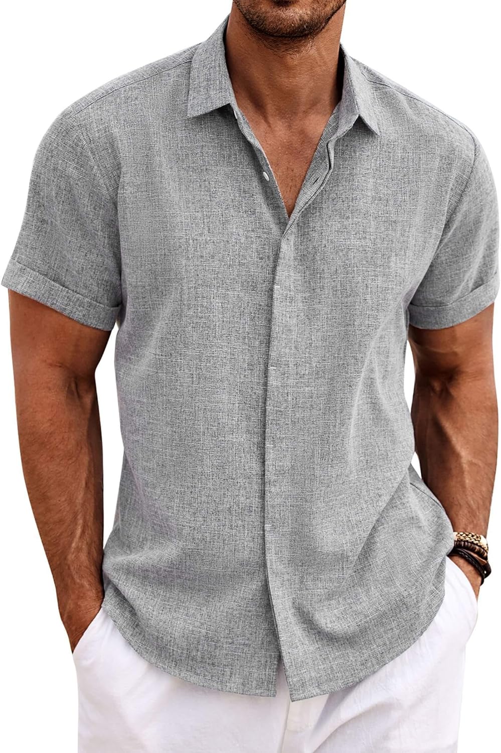Breeze Luxe - Linen Resort Shirt