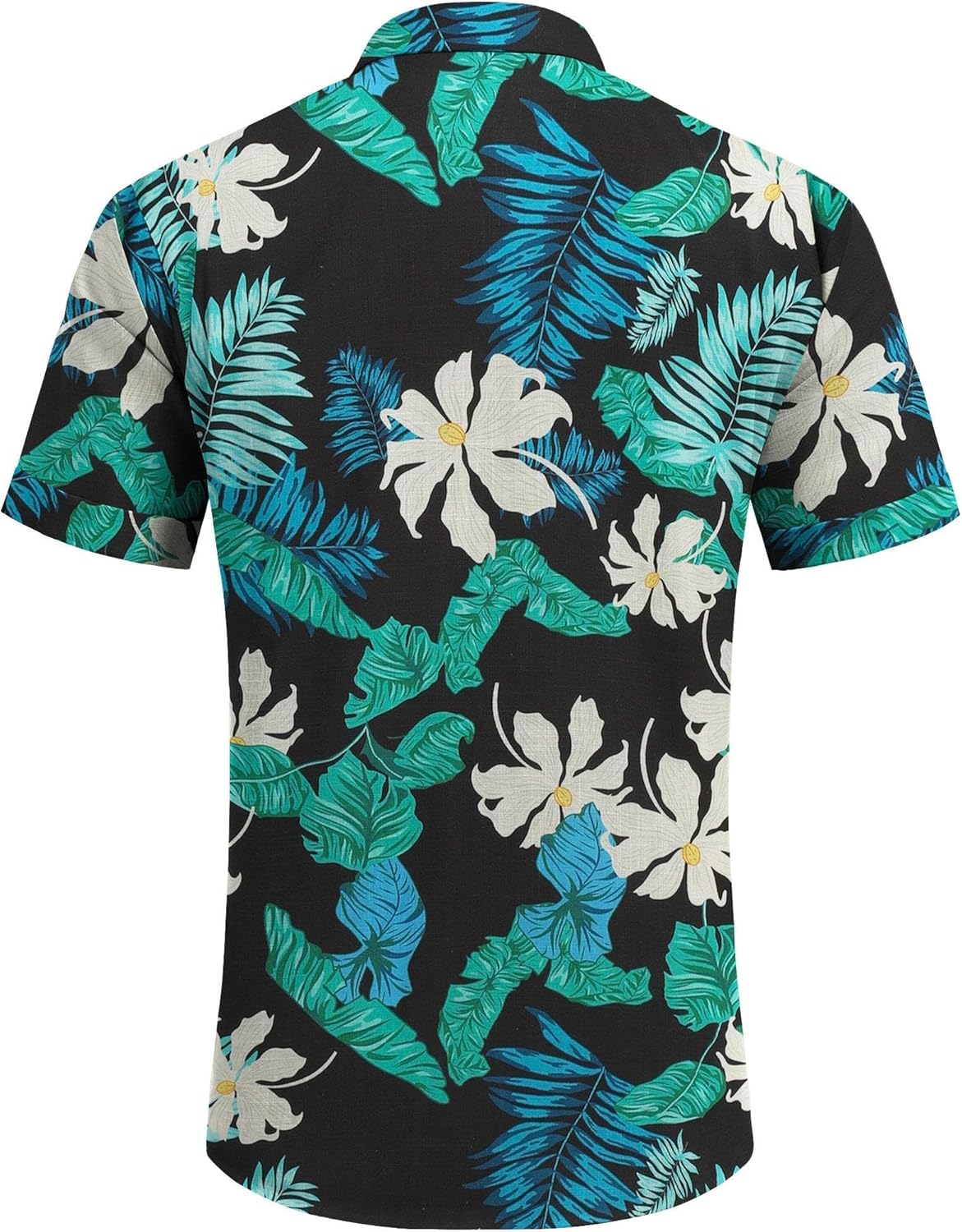 COOFANDY Men's Linen Shirts Short Sleeve Casual Shirts Button Down Shirt for Men Beach Summer Wedding Shirt