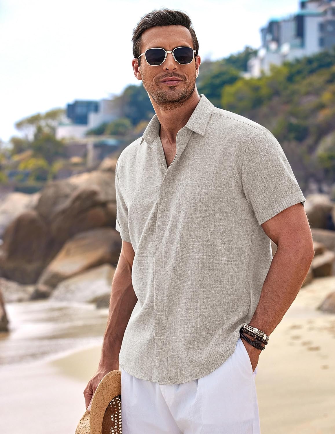 Breeze Luxe - Linen Resort Shirt