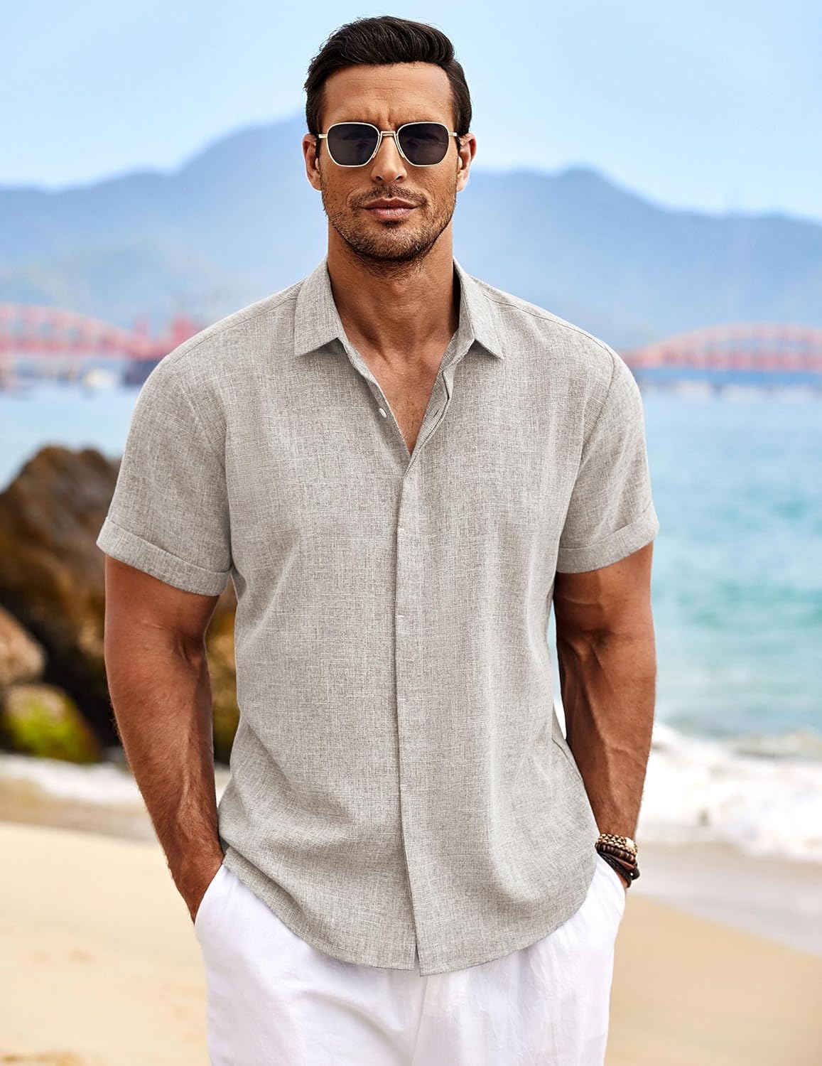 Breeze Luxe - Linen Resort Shirt