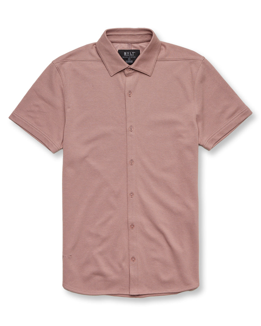 Bayside Oxford Short Sleeve Button Down