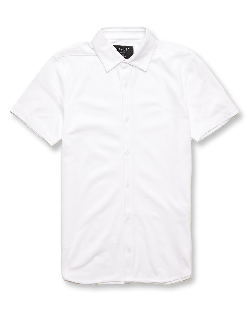 Bayside Oxford Short Sleeve Button Down