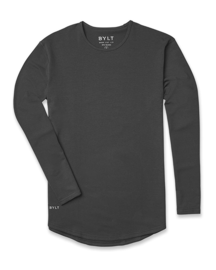 Drop-Cut Long Sleeve: BYLT Signature