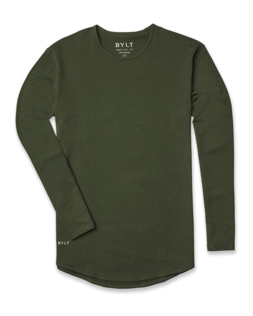 Drop-Cut Long Sleeve: BYLT Signature