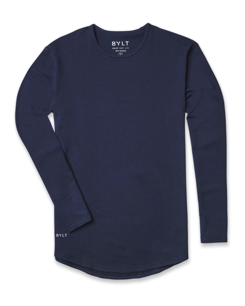 Drop-Cut Long Sleeve: BYLT Signature
