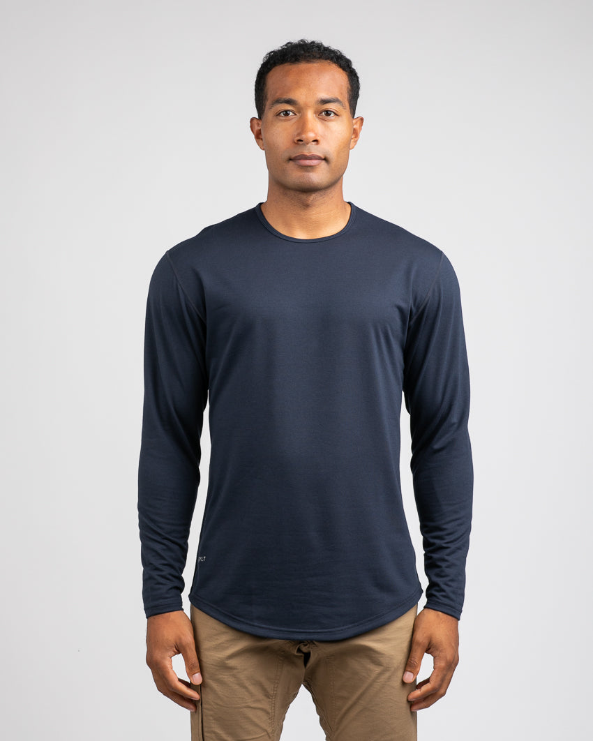 Drop-Cut Long Sleeve: BYLT Signature